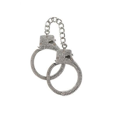 Наручники з камінням Diamond Wrist Cuffs Silver Taboom TB17136 фото