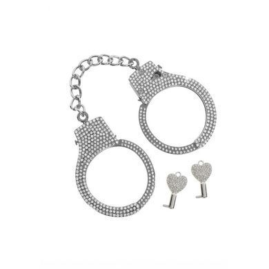 Наручники з камінням Diamond Wrist Cuffs Silver Taboom TB17136 фото