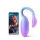 Смарт-віброяйце Magic Motion Flamingo Max Blue 2 в 1: віброяйце та тренажер Кегеля, 10 режимів SX3227 фото 1