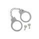 Наручники з камінням Diamond Wrist Cuffs Silver Taboom TB17136 фото 2