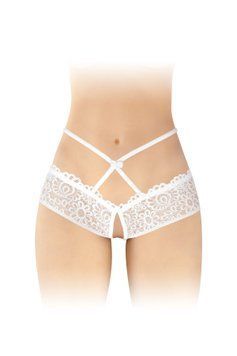 Трусики з відкритим доступом Fashion Secret Celia White, лямки на талії SX2613 фото