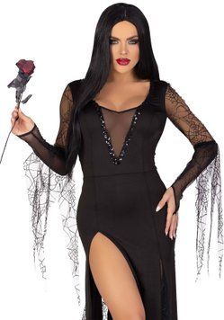 Костюм Мортіші Аддамс Leg Avenue Sexy Spooky Morticia S SO9215 фото