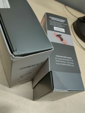 Анальна пробка Fun Factory BOOTIE M, чорна (м'яте паковання!!!) SX1004-R фото