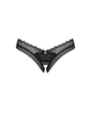 Трусики Obsessive Medilla crotchless thong XS/S SO9061 фото