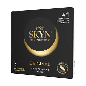 Безлатексні преміум-презервативи SKYN Original 3 шт SX2380 фото