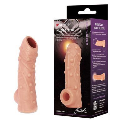 Насадка на член Kokos Nude Sleeve NS 002 S SX4625 фото