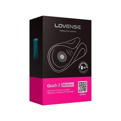 Смарт-вібромастурбатор для головки члена Lovense Gush 2 Motion SX4736 фото