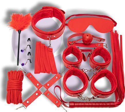 Набір для BDSM JSY KB80608 Red SX3765 фото