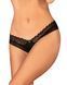 Трусики Obsessive Medilla crotchless thong XS/S SO9061 фото 1