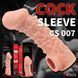 Насадка на член Kokos Cock Sleeve CS 007 M SX1463 фото 8