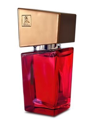 Духи с феромонами жіночі SHIATSU Pheromone Fragrance women red, 50 мл HOT67134 фото