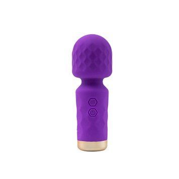 Вібромасажер M&rsquo;Lady Mini Vibrating Wand Purple SX3144 фото