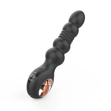 Анальний вібратор з пульсацією Loviss Thor Thrusting Anal Plug, 2 мотори SX3998 фото