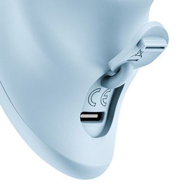 Вакуумний стимулятор Fun Factory Intense Sky Blue, 11 режимів роботи, перезаряджуваний SX3279 фото