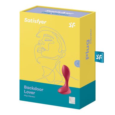 Анальна вібропробка Satisfyer Backdoor Lover Red SO5439 фото