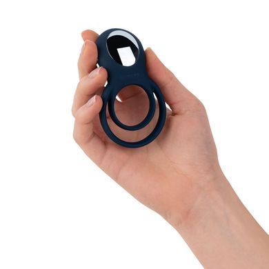 Ерекційне кільце Boners Vibrating Double Cock Ring SX3906 фото