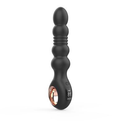Анальний вібратор з пульсацією Loviss Thor Thrusting Anal Plug, 2 мотори SX3998 фото