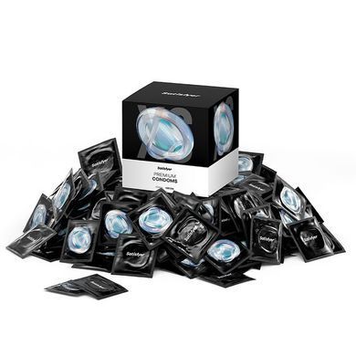Набір презервативів Satisfyer Premium Condoms L (56 мм) 100 шт SX3268 фото