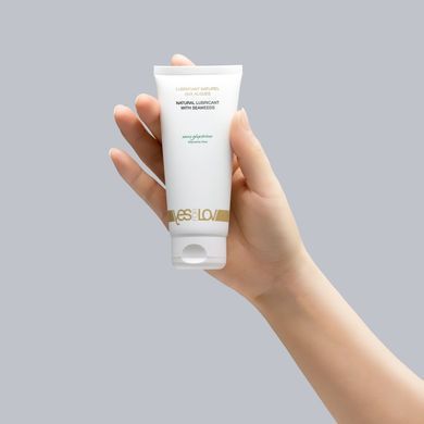Змазка на водній основі YESforLOV NATURAL LUBRICANT WITH SEAWEED 100 мл, без гліцерину, екстракт водоростей SX4527 фото