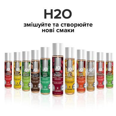 Змазка на водній основі JO H2O &mdash; Raspberry Sorbet (120 мл) без цукру, рослинний гліцерин SO1671 фото