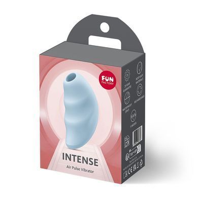 Вакуумний стимулятор Fun Factory Intense Sky Blue, 11 режимів роботи, перезаряджуваний SX3279 фото