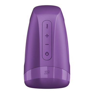 Мастурбатор Satisfyer Men Heat Vibration Battery Series імітатор мінету, підігрів та вібрація SX3843 фото