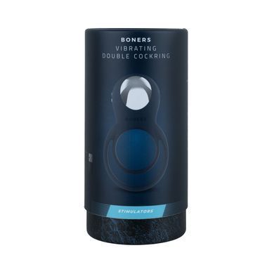 Ерекційне кільце Boners Vibrating Double Cock Ring SX3906 фото
