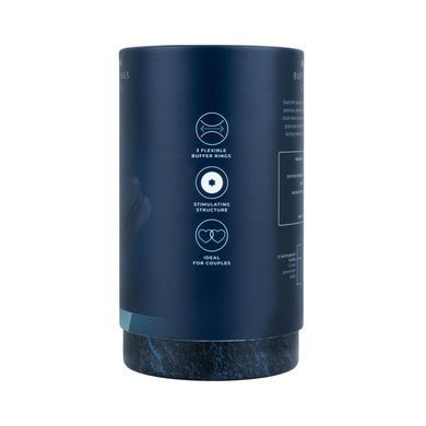 Ерекційне кільце Boners Vibrating Double Cock Ring SX3906 фото