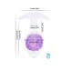 Анальна пробка Liebe Seele Icecream-shaped Crystal Anal Plug - Purple Small SX4858 фото 2