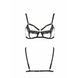Бюстгальтер-стрепи з мереживом Passion Exclusive SOLON BRA XXL/XXXL, black SO6412 фото 5