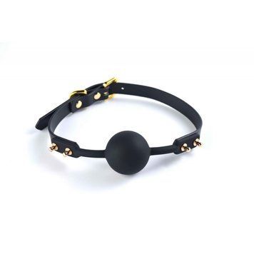 Кляп із кулькою силіконовий Solid Medium Ball Gag UPKO U22218 фото
