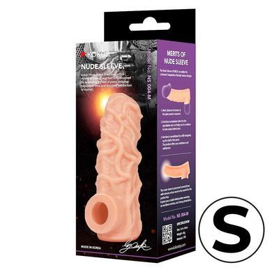 Насадка на член Kokos Nude Sleeve NS 004 S SX4627 фото