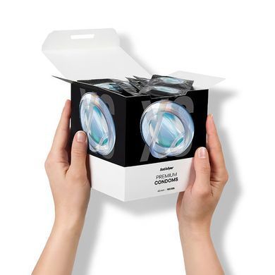 Набір презервативів Satisfyer Premium Condoms XL (60 мм) 100 шт SX3269 фото