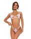 Комплект Obsessive Luise Sublim White 2-pcs crotchless set L/XL SX5087 фото 1