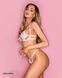 Комплект Obsessive Luise Sublim White 2-pcs crotchless set L/XL SX5087 фото 10