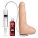 Фалоімітатор, що кінчає Doc Johnson The Realistic Cock ULTRASKYN - Squirting 9,5 Inch Vanilla SX4465 фото 1