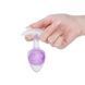 Анальна пробка Liebe Seele Icecream-shaped Crystal Anal Plug - Purple Medium SX4859 фото 3