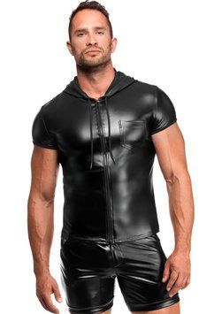 Чоловіча футболка з капюшоном Noir Handmade H085 Vexen hooded T-shirt S SX4187 фото