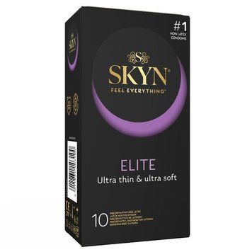 Безлатексні преміум-презервативи SKYN Elite 10 шт, ультратонкі SX2383 фото