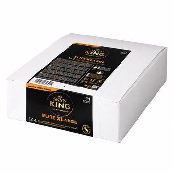 Безлатексні преміум-презервативи SKYN King Elite XLarge 144 шт SX4883 фото