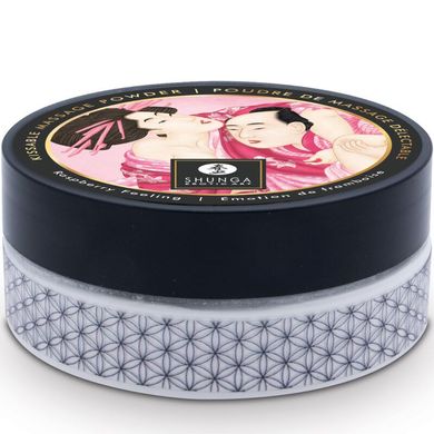 Смачна пудра для оральних пестощів Shunga Body Powder – Raspberry feeling (75 гр) SX0588 фото