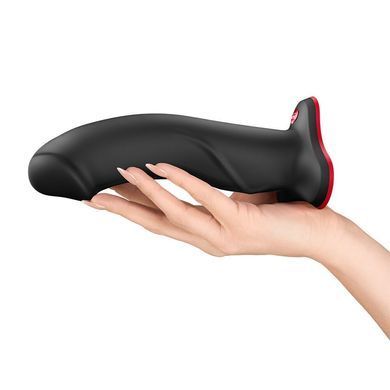 Фалоімітатор Fun Factory THE BOSS STUB Black, реалістична текстура, довжина 17,9 см, діаметр 4,1см SX3670 фото