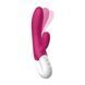 Вібратор-кролик Liebe Bend It Plus Rechargeable Cerise, гнучкий, 2 мотори, 10 режимів SX4646 фото 1