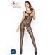 Бодістокінг Passion BS045 black, комбінезон, імітація панчіх і боді PBS045B фото 2