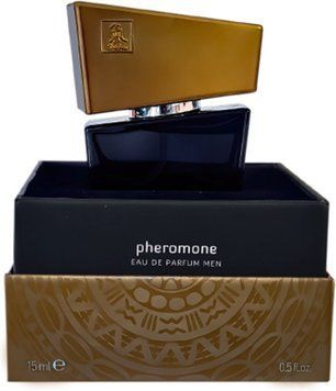Духи з феромонами чоловічі SHIATSU Pheromone Fragrance men grey, 15 мл HOT67141 фото