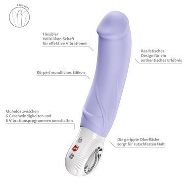 Вібратор для точки G Fun Factory BIG BOSS Purple, дуже потужний, 23,5 см SX4240 фото