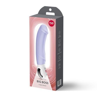 Вібратор для точки G Fun Factory BIG BOSS Purple, дуже потужний, 23,5 см SX4240 фото