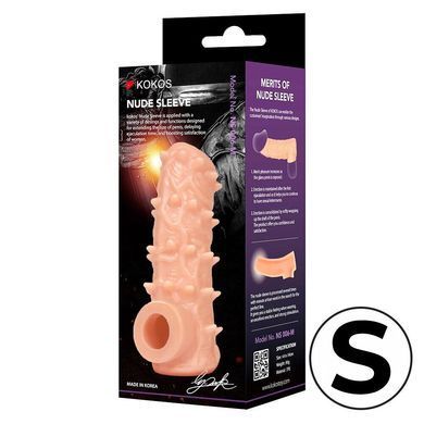 Насадка на член Kokos Nude Sleeve NS 006 S SX4629 фото