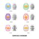 Набір мастурбаторів-яєць Tenga Egg Wonder Pack (6 яєць) SO5500 фото 6