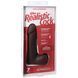 Фалоімітатор Doc Johnson The Realistic Cock ULTRASKYN - 7 Inch with Balls Chocolate SX4467 фото 8